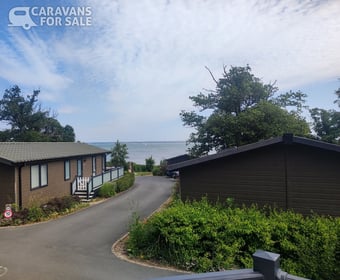 Premium lodge with sea view – Isle of Wight 