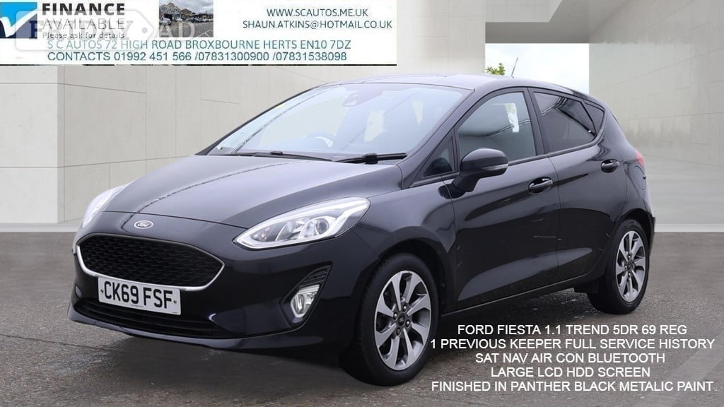 Ford Fiesta 2019 in Broxbourne