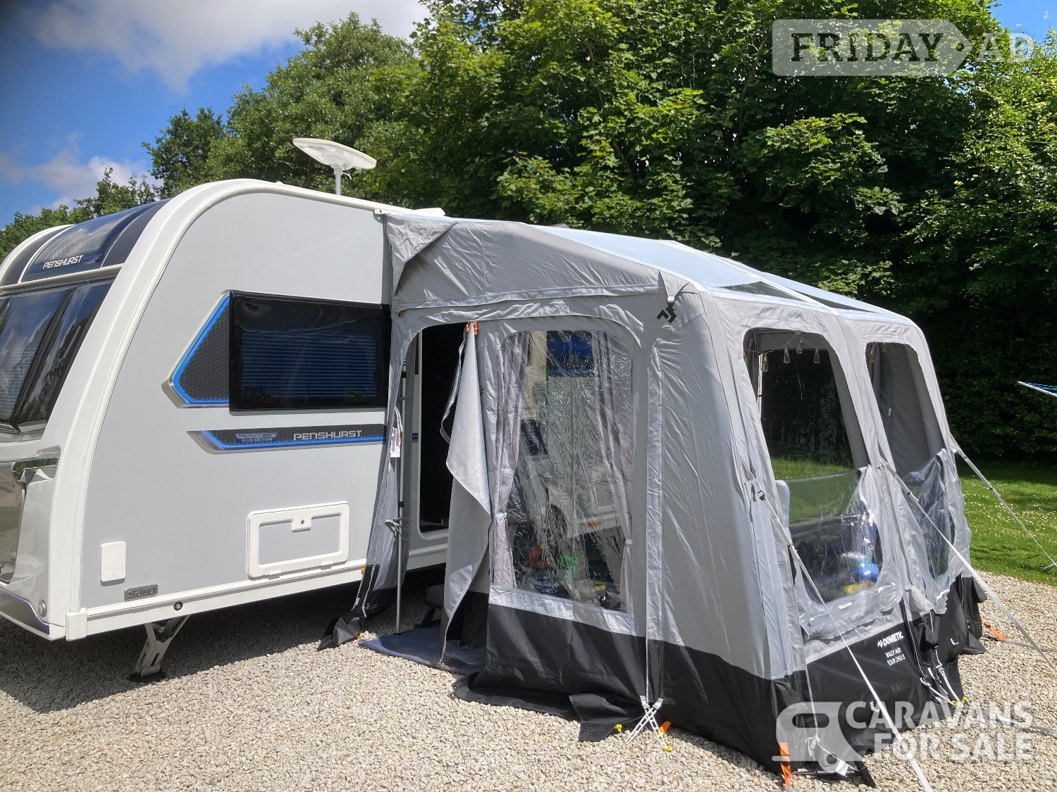 Dometic Rally Air Tour 260 S plus annex in Oxted