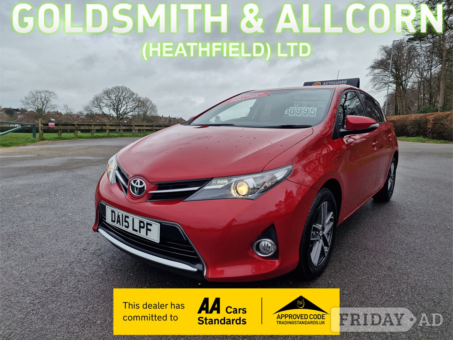 Toyota Auris 2015 in Heathfield