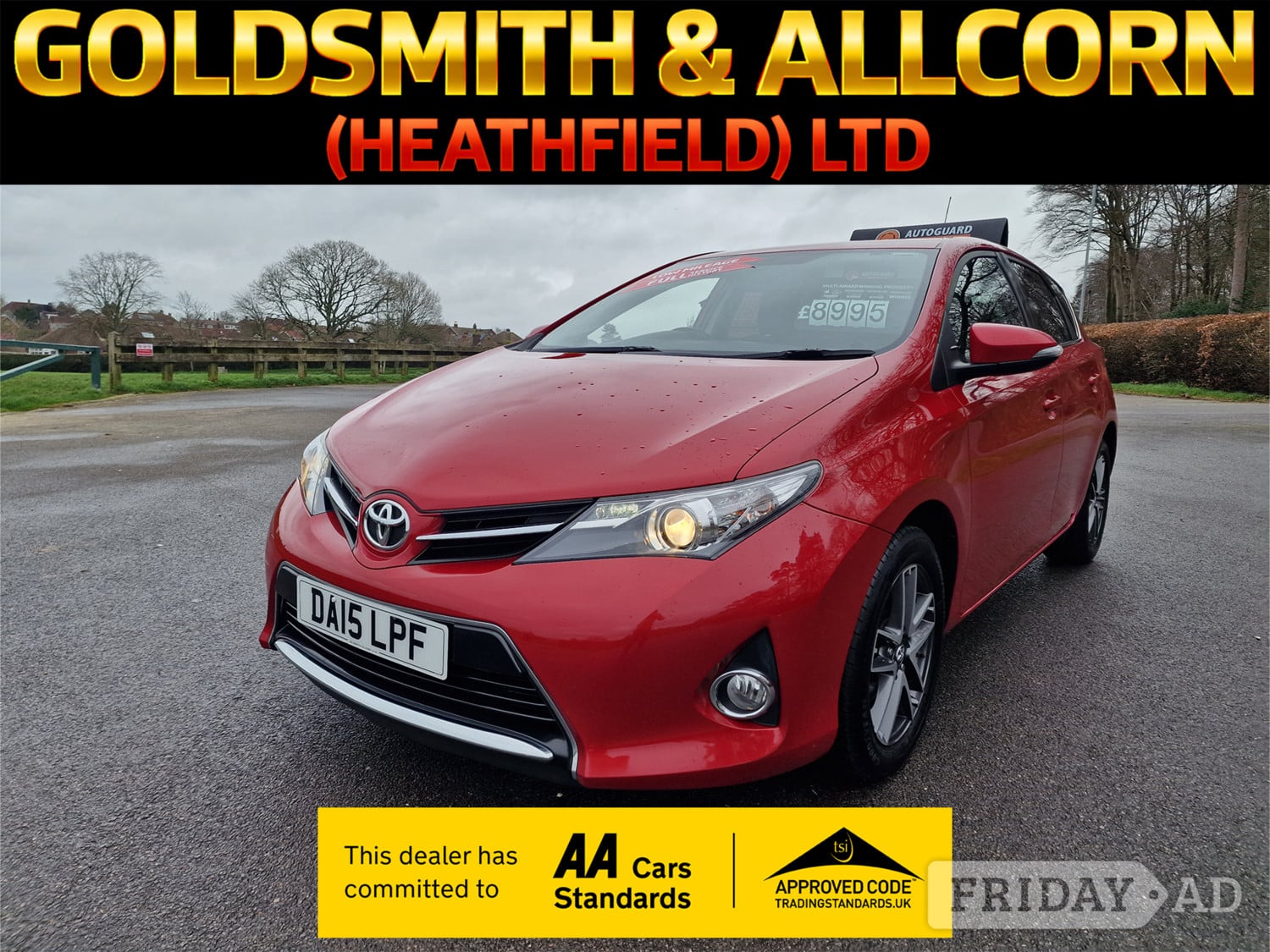 Toyota Auris 2015 in Heathfield