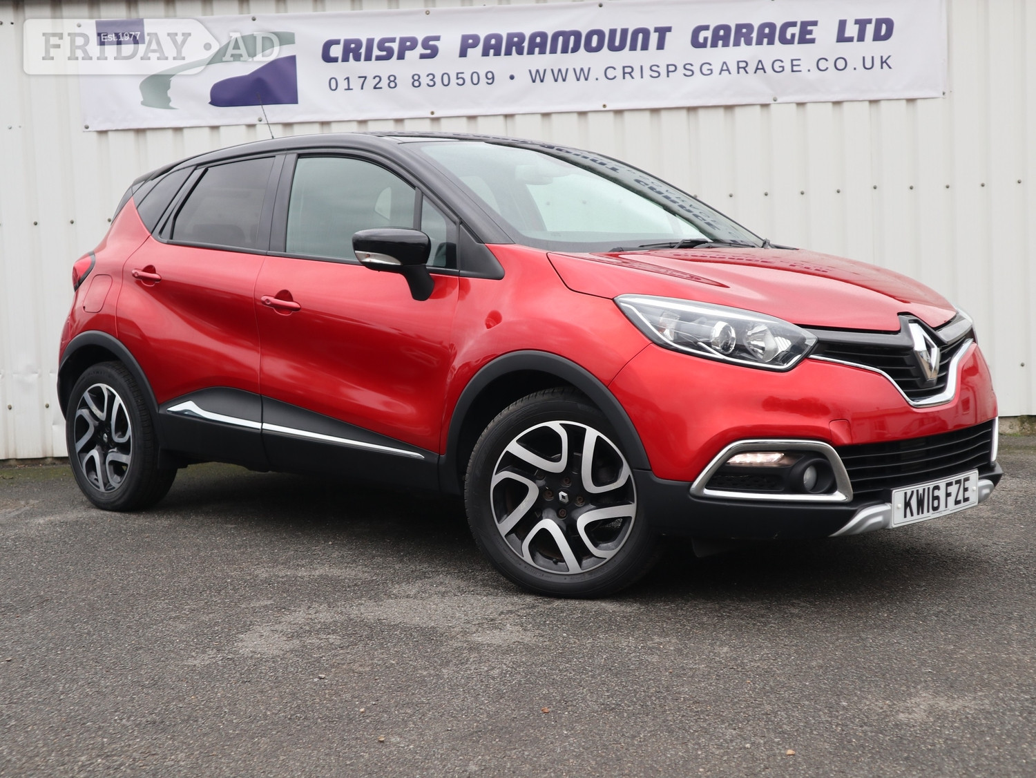 Renault Captur 2016 in Saxmundham
