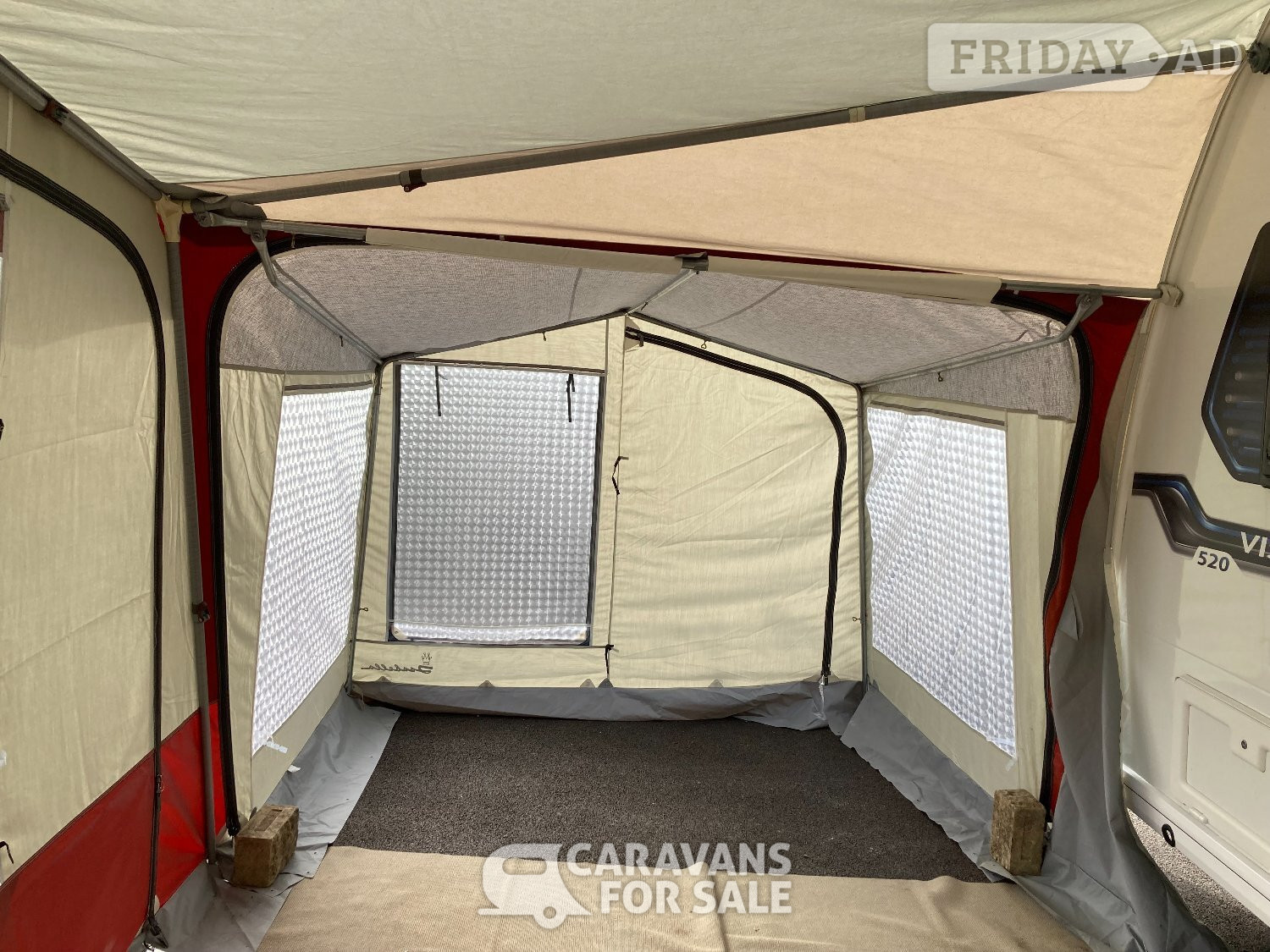 Isabella Capri Lux Full Awning in Devizes