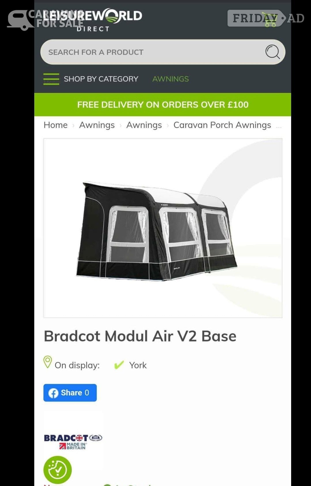 Bradcot modul air V2 basic in Stotfold