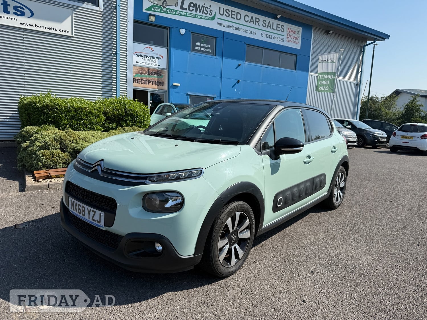 Citroen C3 2018 in Shrewsbury