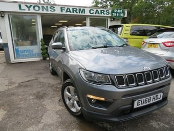2018 JEEP COMPASS 1.4T MultiAirII Longitude SUV 5dr Petrol Manual Euro 6 (s/s) (140 ps) CAMERA + NAV + APPLE CARPLAY + DAB