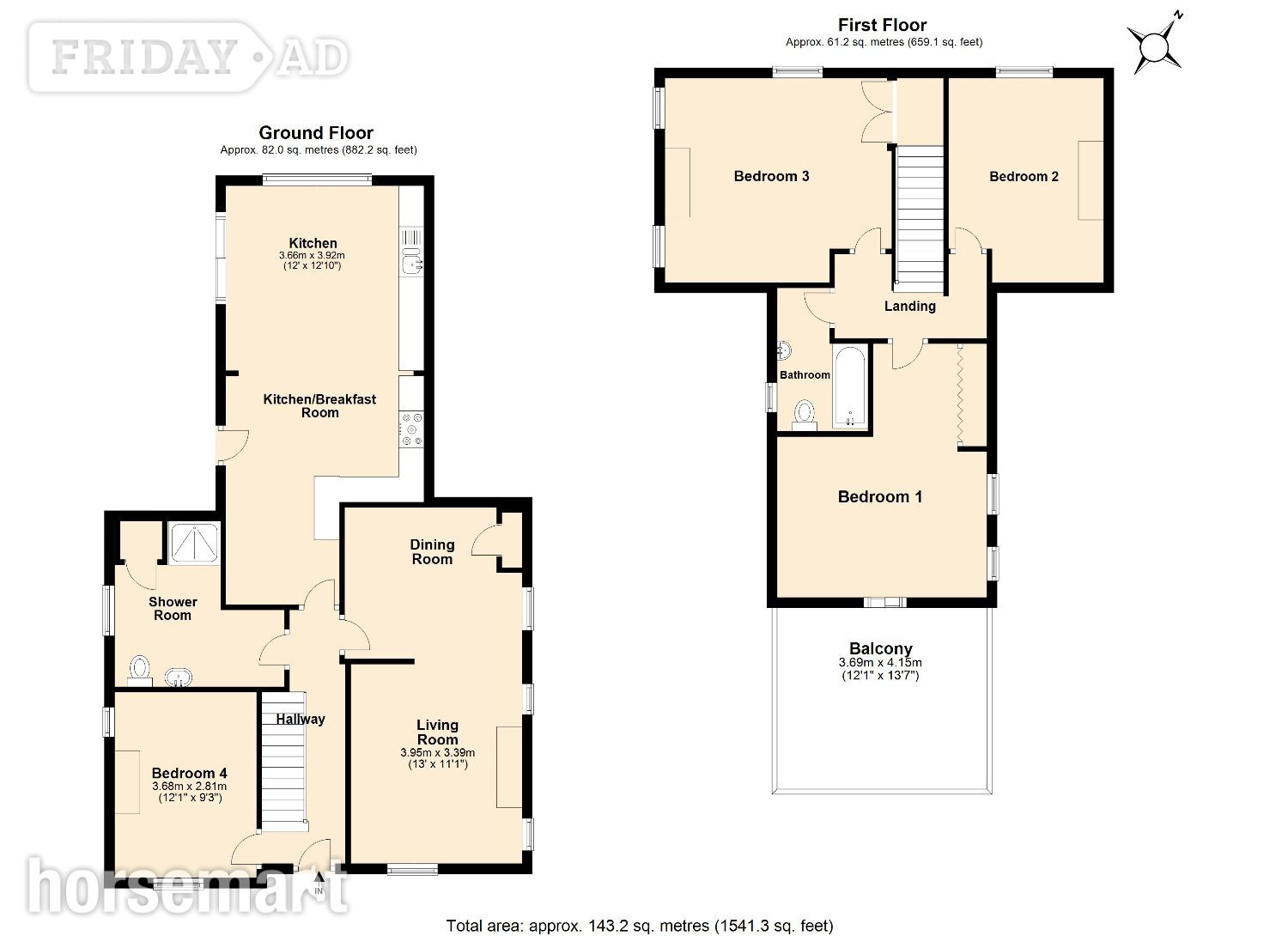 House Property for sale in Corfe Mullen -  in Corfe Mullen