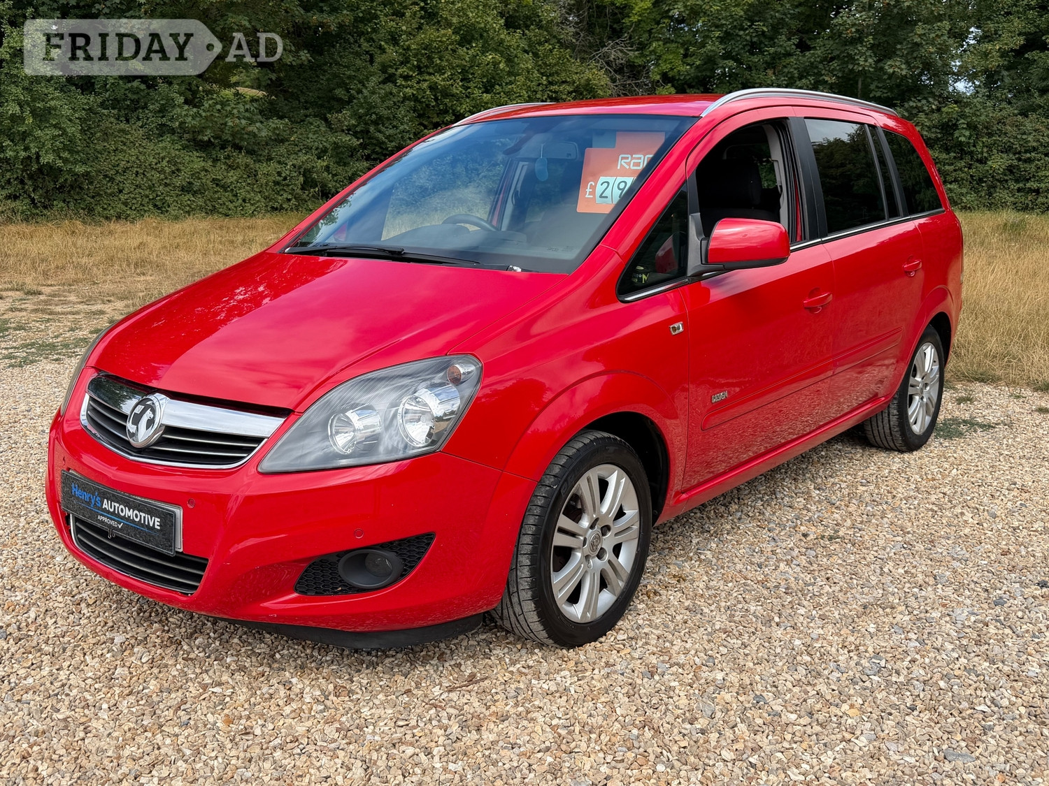 [ berth ]Vauxhall Zafira