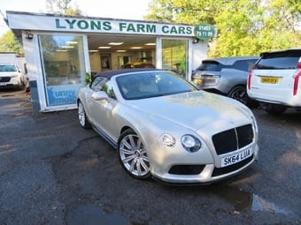 2014 BENTLEY CONTINENTAL 4.0 V8 GTC Convertible 2dr Petrol Automatic 4 Wheel Drive Euro 6 (s/s) (550 ps) MULLINER DRIVING SPECIFICATION