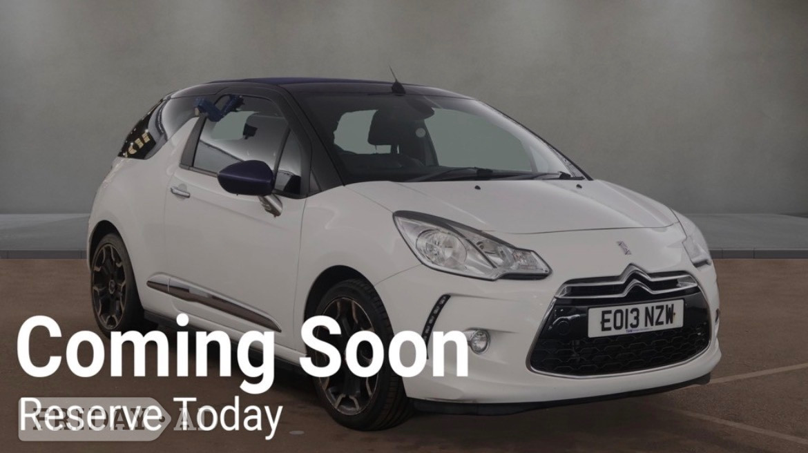 Citroen DS3 Cabrio 2013 in Hengoed
