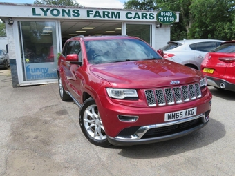 2015 JEEP GRAND CHEROKEE 3.0 V6 CRD Summit SUV 5dr Diesel Automatic 4 Wheel Drive Euro 5 (247 bhp)
