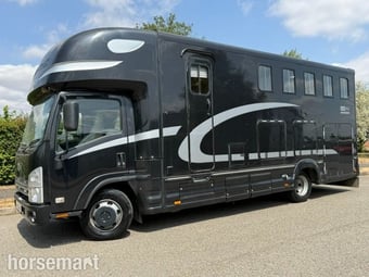 Equi-Trek Endeavour Elite Transport Pro Isuzu N75 190  Horsebox