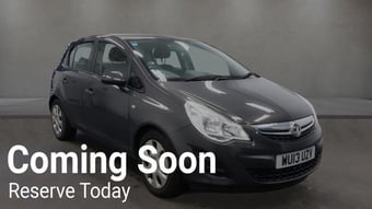 Vauxhall Corsa 2013