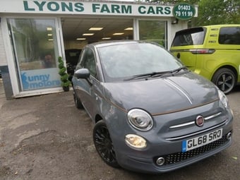 2018 Fiat 500 1.2 Collezione Fall Hatchback 3dr Petrol Manual Euro 6 (s/s) (69 bhp) 16" DIAMOND-CUT ALLOY + CHROME PACK