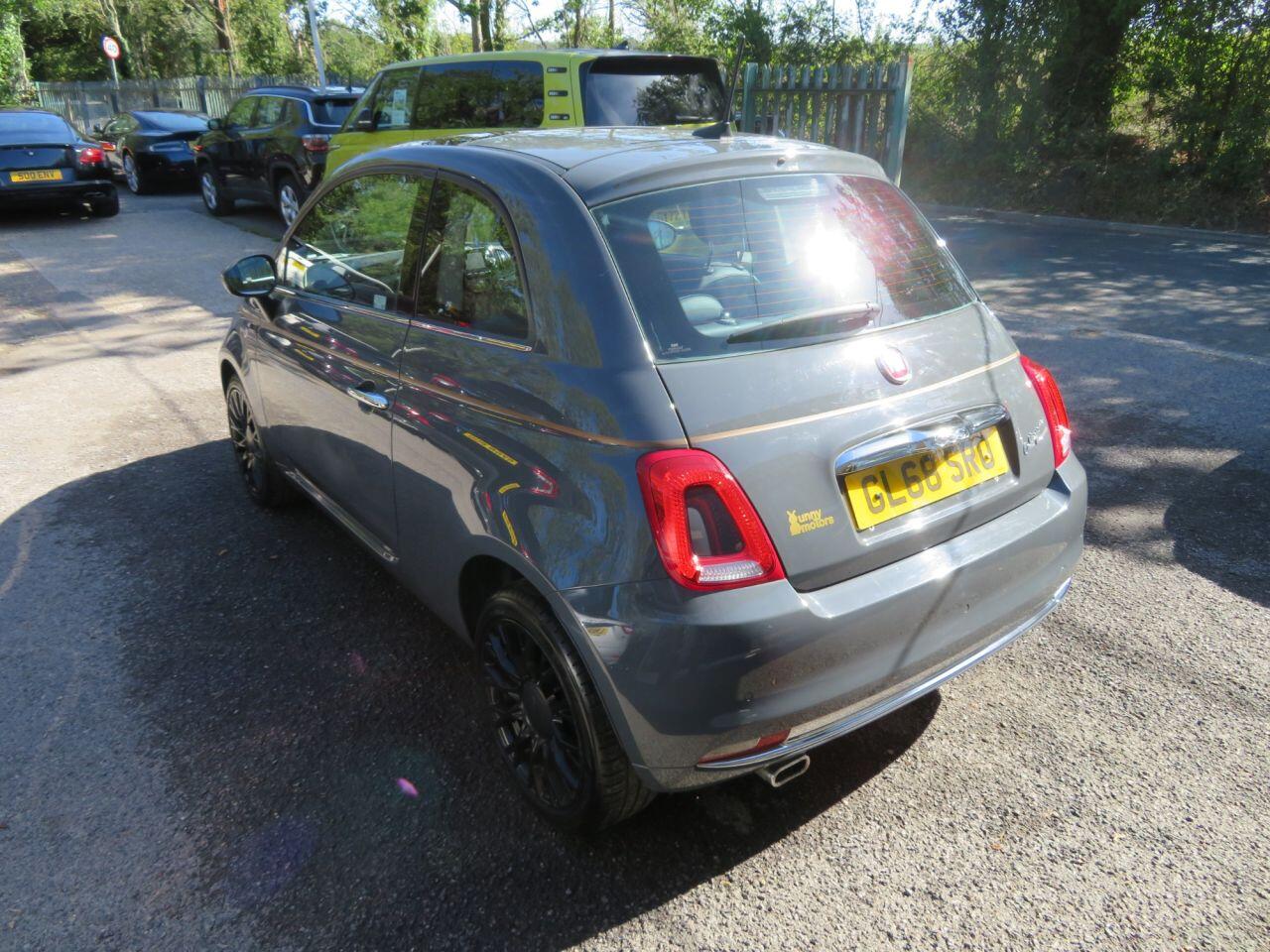 2018 Fiat 500 1.2 Collezione Fall Hatchback 3dr Petrol Manual Euro 6 (s/s) (69 bhp) 16" DIAMOND-CUT ALLOY + CHROME PACK - Cars