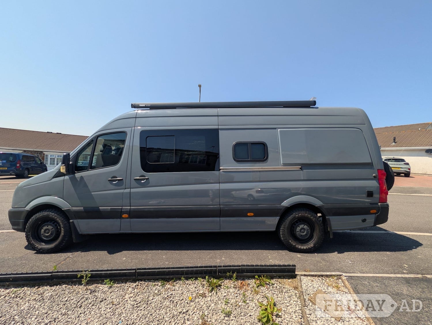 VW (Volkswagen) Crafter campervan Bespoke low mileage lwb 2015 for sale - Motorhomes & Caravans in Port Talbot