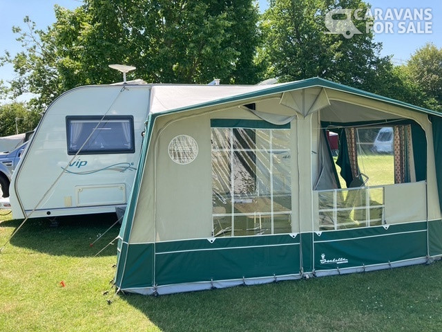 Harrogate Isabella Capri Lux Combi Porch Awning with CarbonX poles