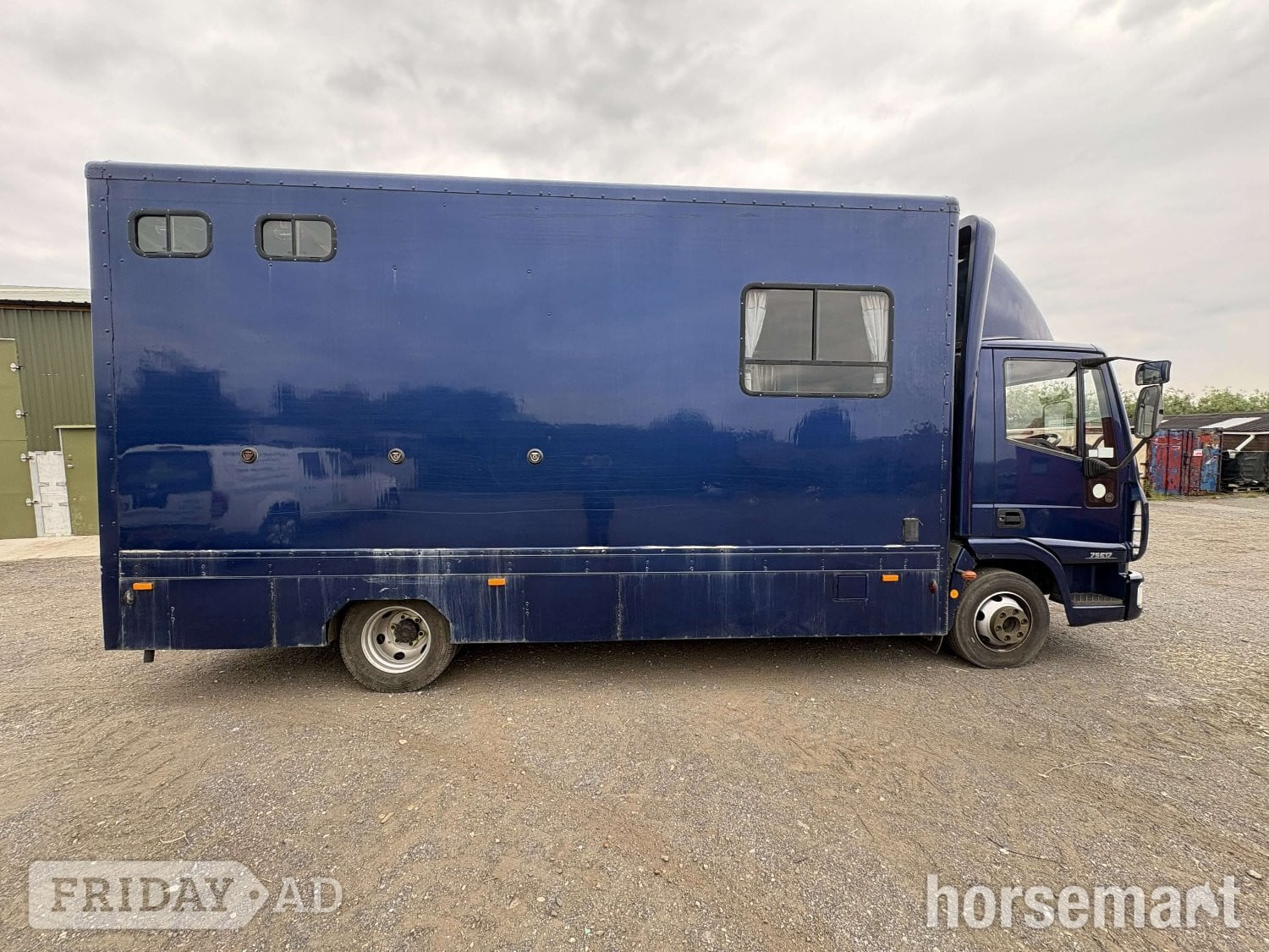 [ berth ]2005 7.5t Horsebox | 1755kg Payload | Off-Grid Living | £10,995 ONO 