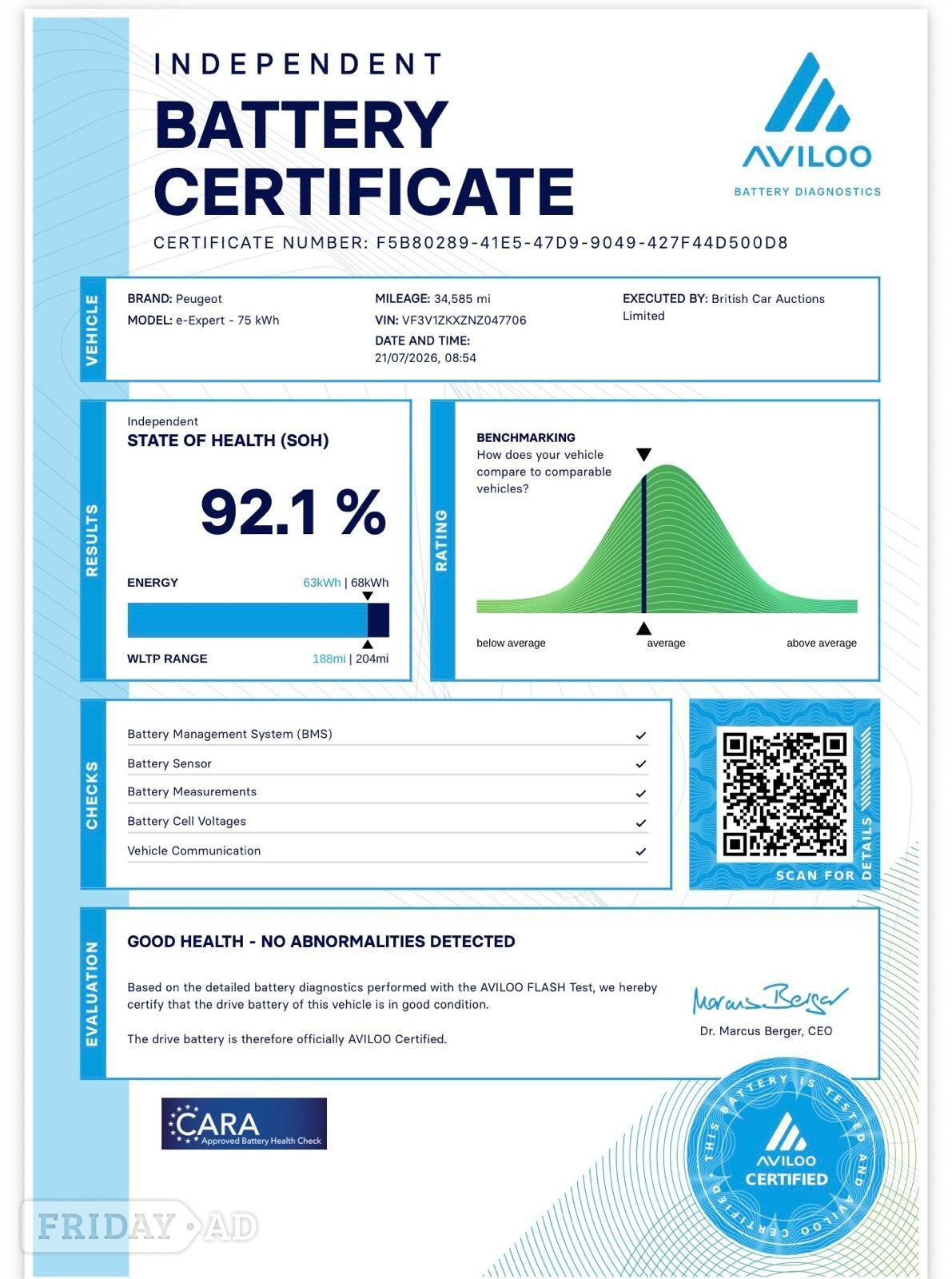 Peugeot E-EXPERT Chelmsford