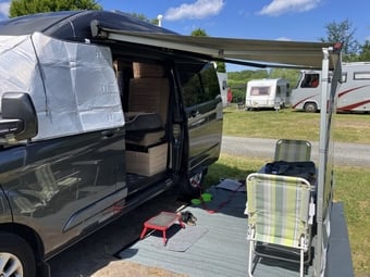 Thermal front windscreen cover Ford Transit Custom Hi Top 