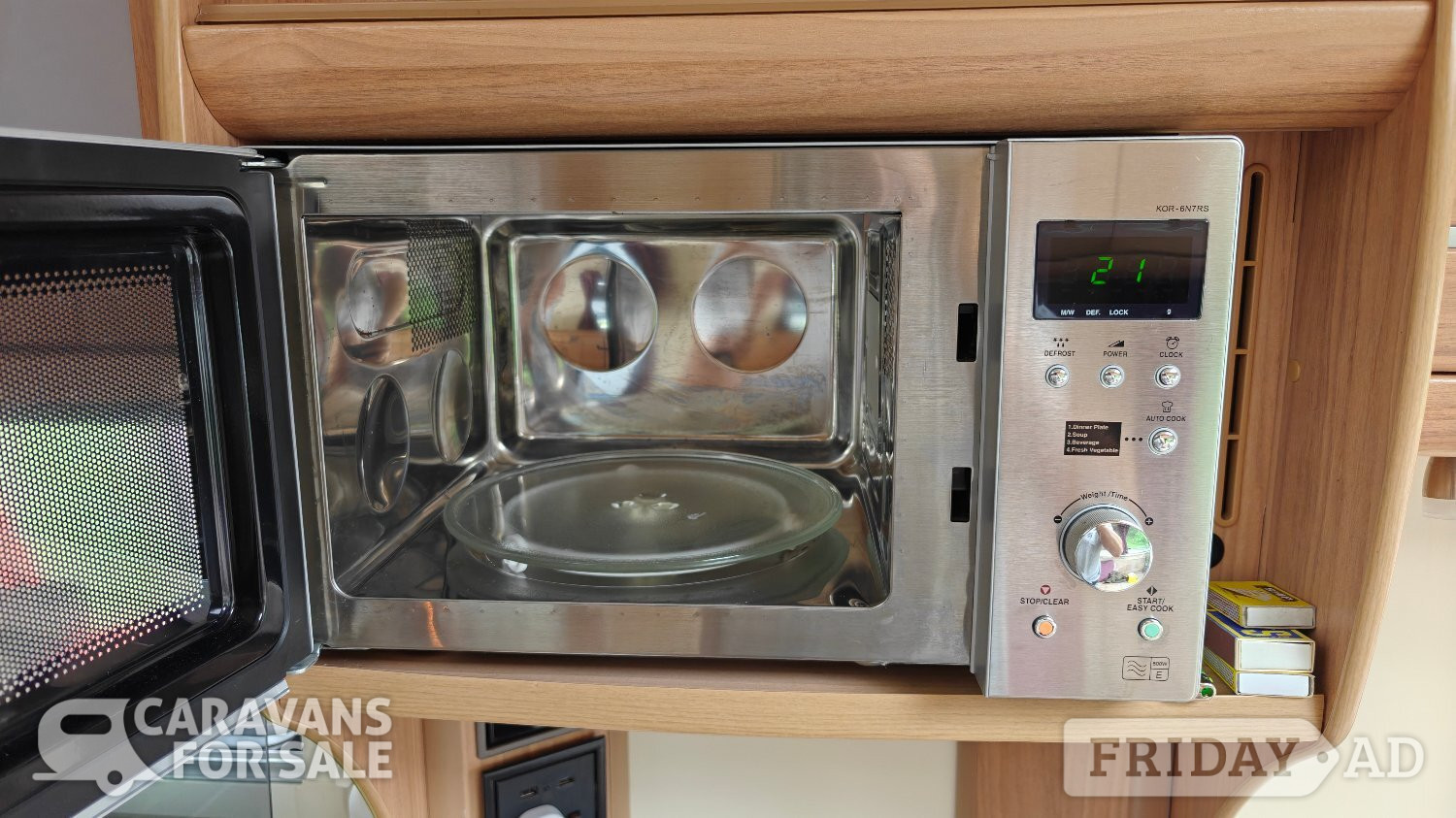 Daewoo Caravan Microwave