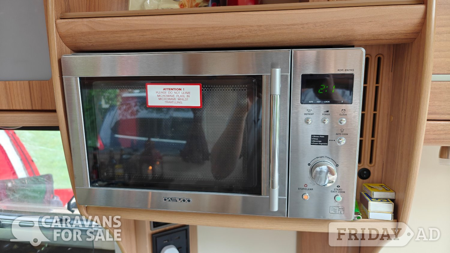 Daewoo Caravan Microwave in Leicester