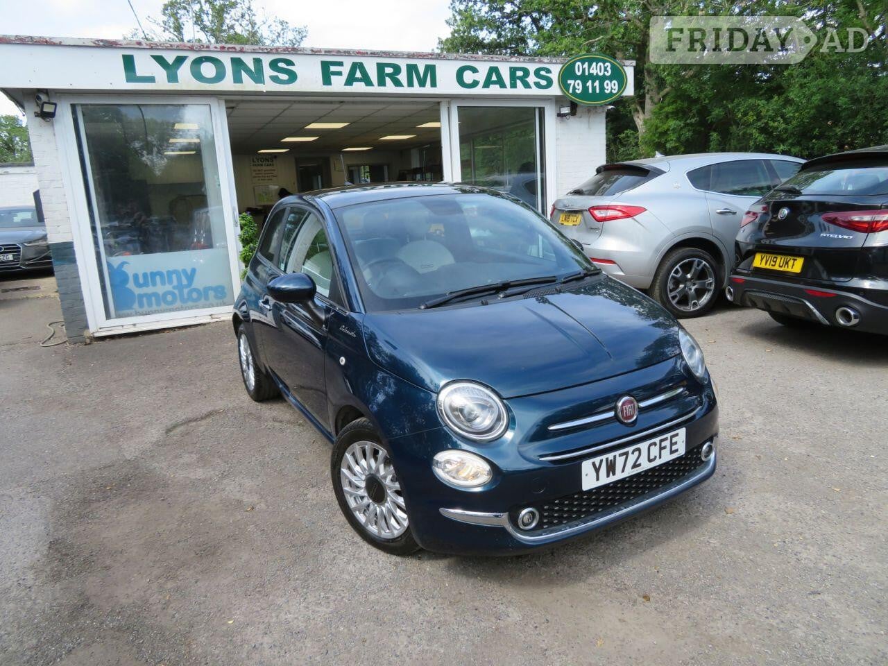 2023 Fiat 500 1.0 MHEV Dolcevita Hatchback 3dr Petrol Manual Euro 6 (s/s) (70 bhp) AUTO LIGHTS / WIPERS + CARPLAY in Horsham