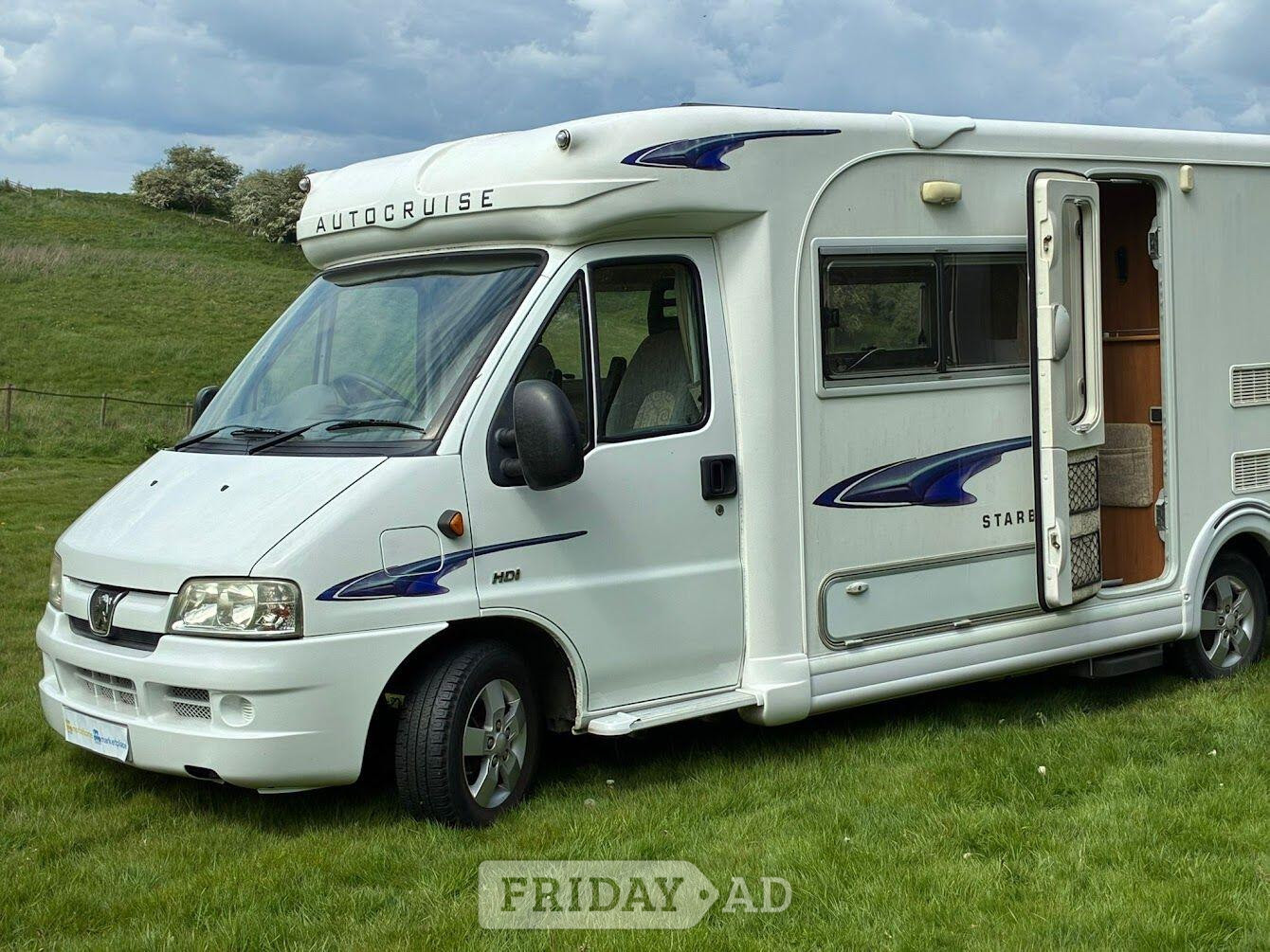 Autocruise Starburst 2 Berth Low Mileage Located in Northumberland 2006 for sale in PRESTON