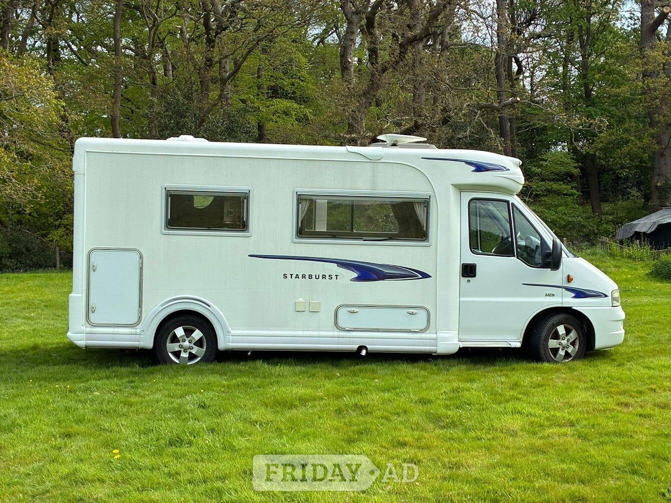 Autocruise Starburst 2 Berth Low Mileage Located in Northumberland 2006 for sale - Motorhomes & Caravans in PRESTON