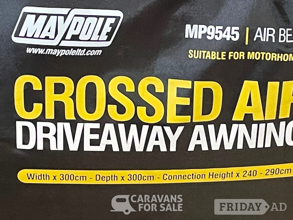 Chacombe Maypole Crossed Air Driveway Awning MP9545