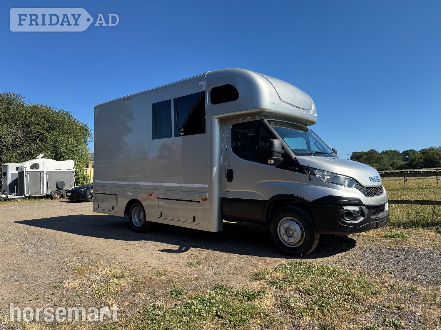 Prime 2 horse forward facing, side ramp Iveco Horsebox in Rudgwick