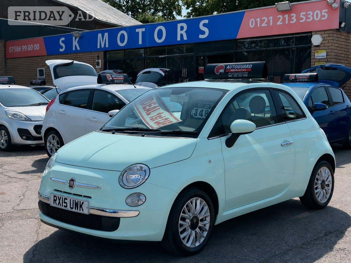 Fiat 500 2015 in Birmingham