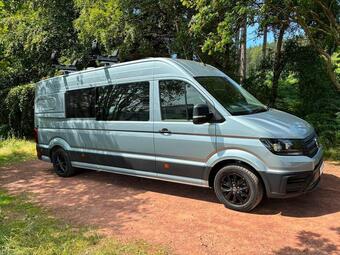 VW (Volkswagen) Crafter CR35 Commerce TDI LWB  2 Months Old 4 berth Campervan Located in Alnwick NE66, (2026)  Campervan for sale