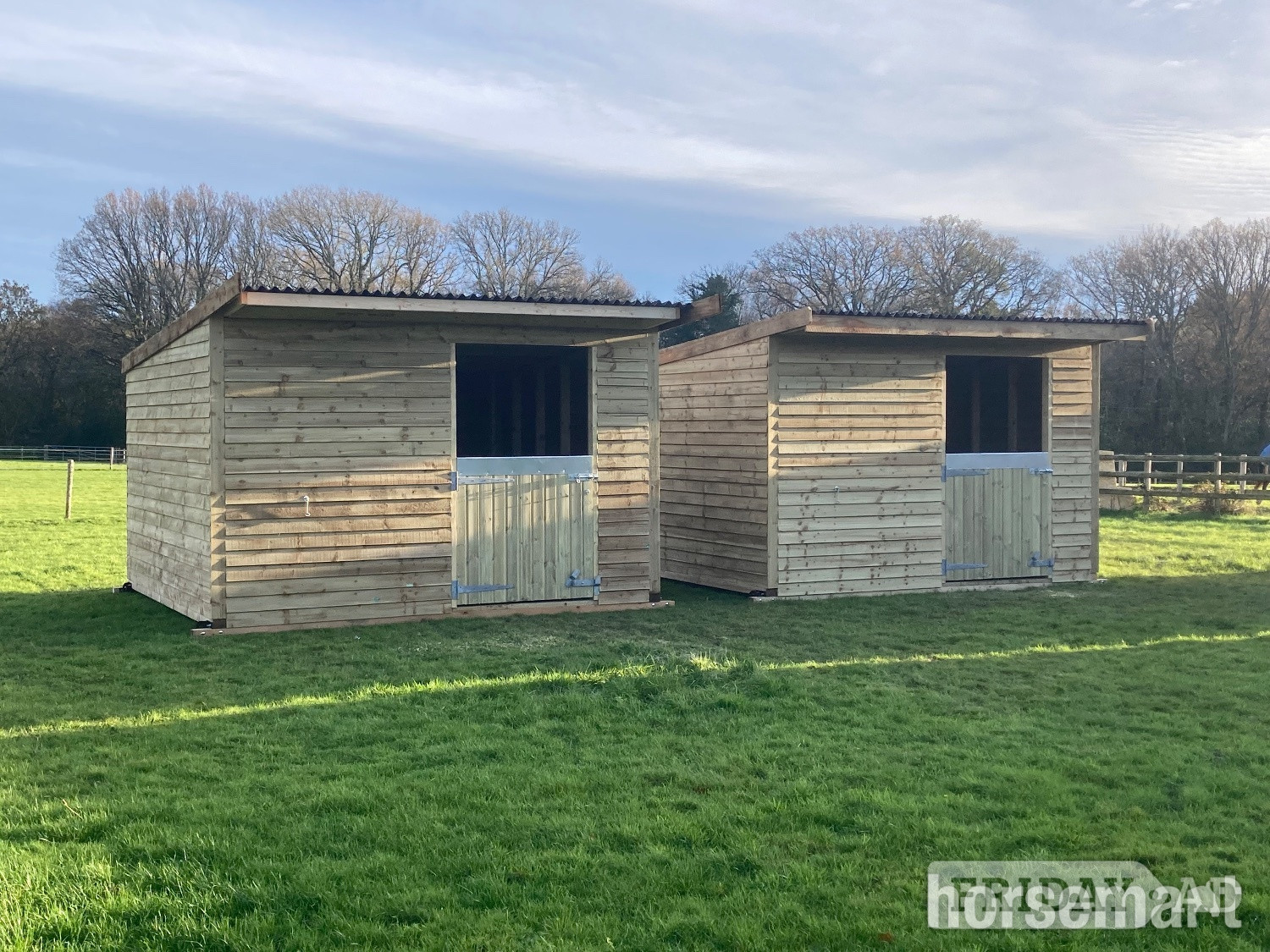 12'x12’ Mobile field shelter/stable 