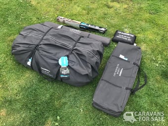Dometic club air 330(S) all season plus wing and mesh panel