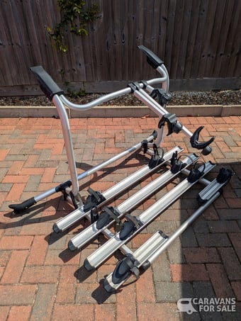 Genuine VW Tailgate Bike rack T6.0 and T6.1 - inc: keys, and tool
