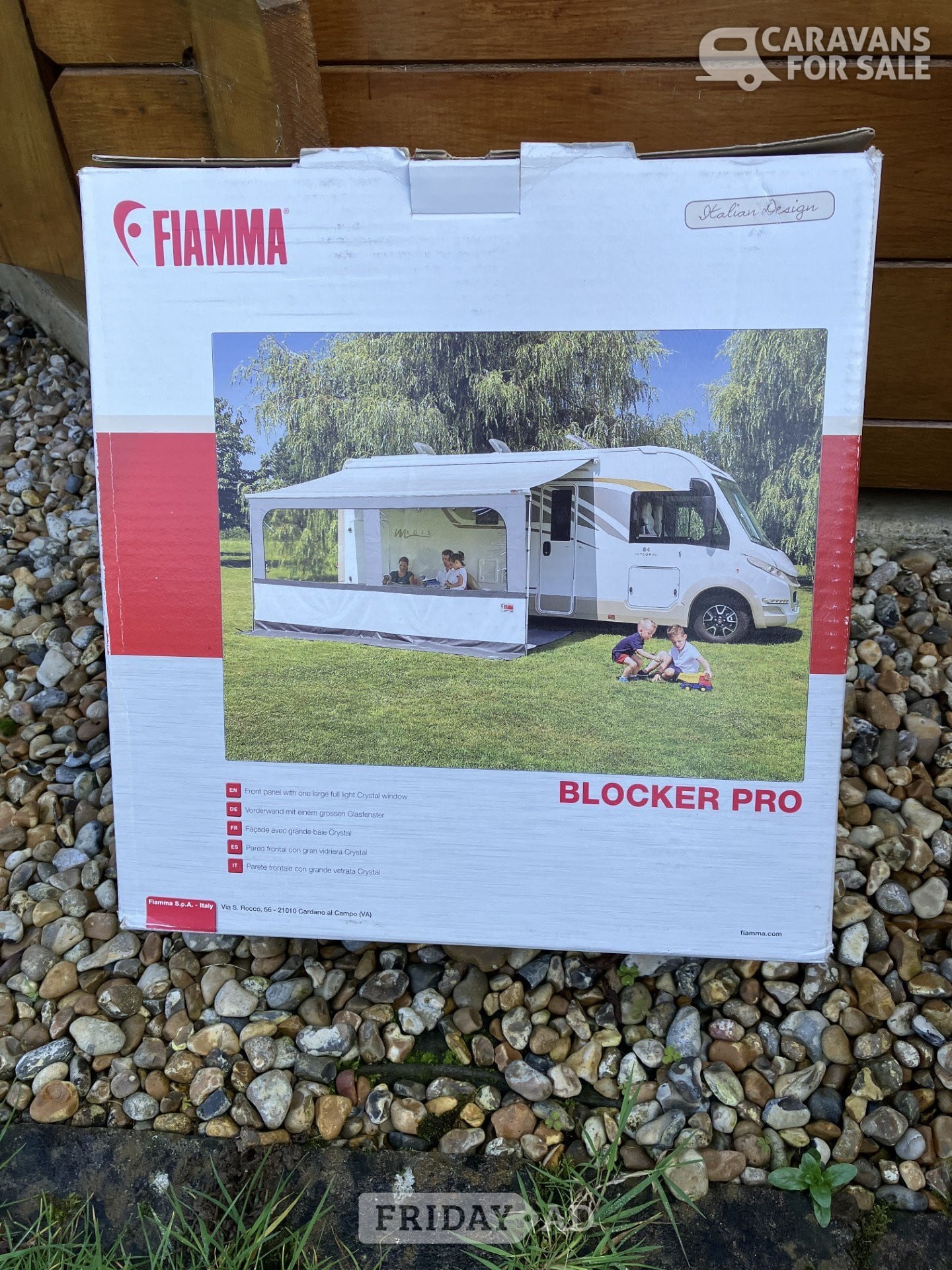Fiamma Side W Pro -  F45 (van) AND  Fiamma Blocker front -  in Whitstable