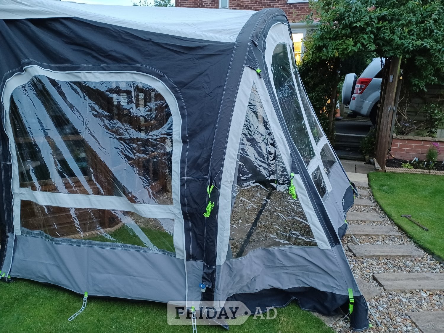 Kampa Fiesta AIR Pro 280 with Annex, Canopy, Rear Poles, Carpet.  in Ilkley