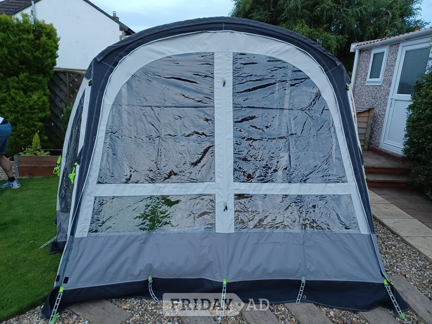 Ilkley Kampa Fiesta AIR Pro 280 with Annex, Canopy, Rear Poles, Carpet. 