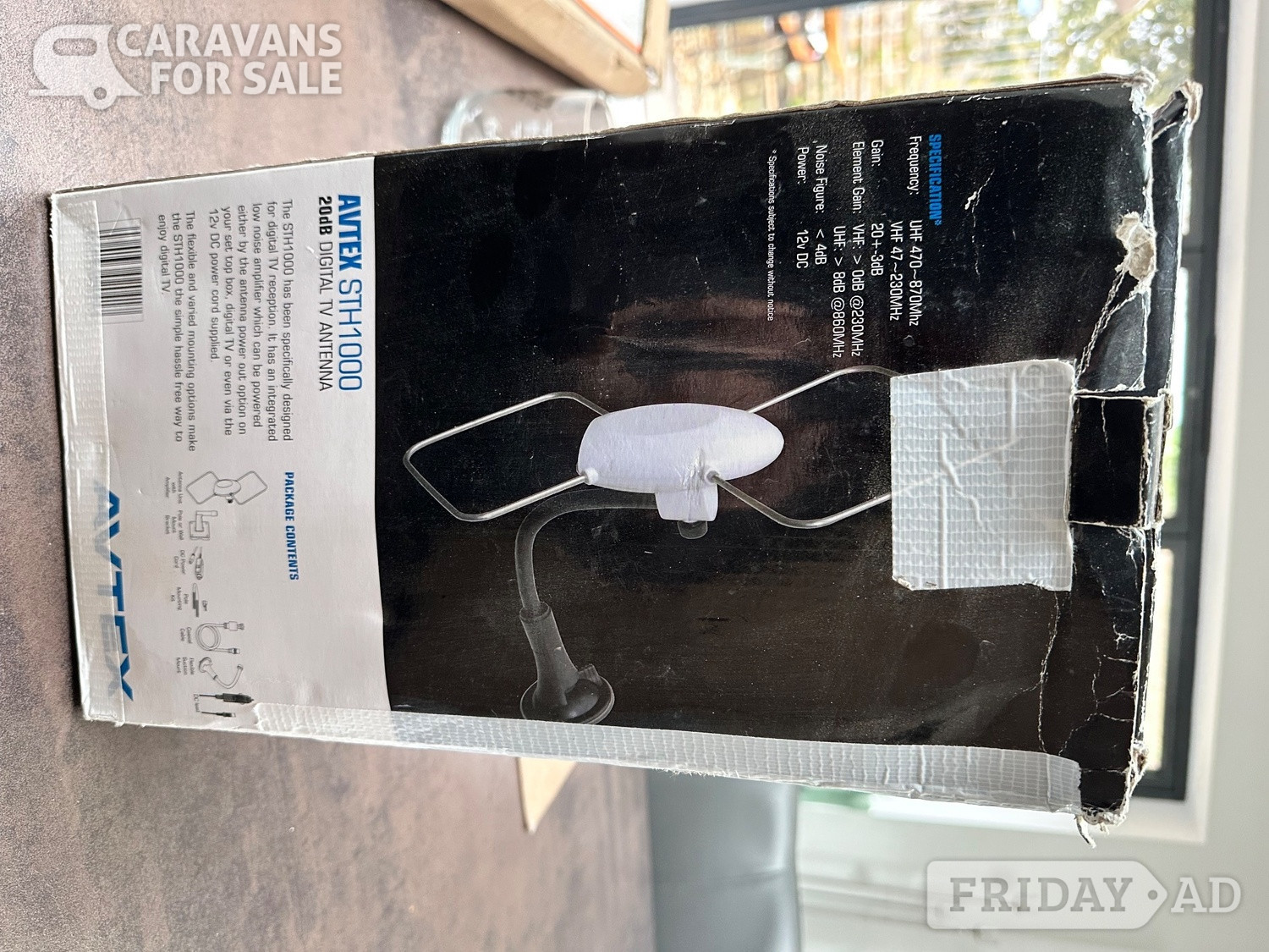 Digital TV Antenna for Motorhome, camper or caravan in Edinburgh