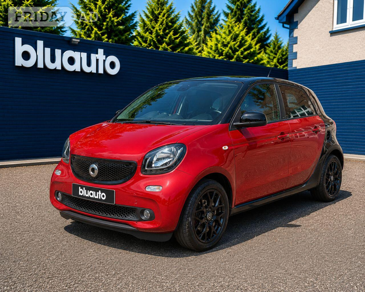 2018 SMART FORFOUR 1.0 Prime Sport (Premium) Hatchback 5dr Petrol Twinamic Euro 6 (s/s) (71 ps) Sat Nav, Pan Roof in Uckfield