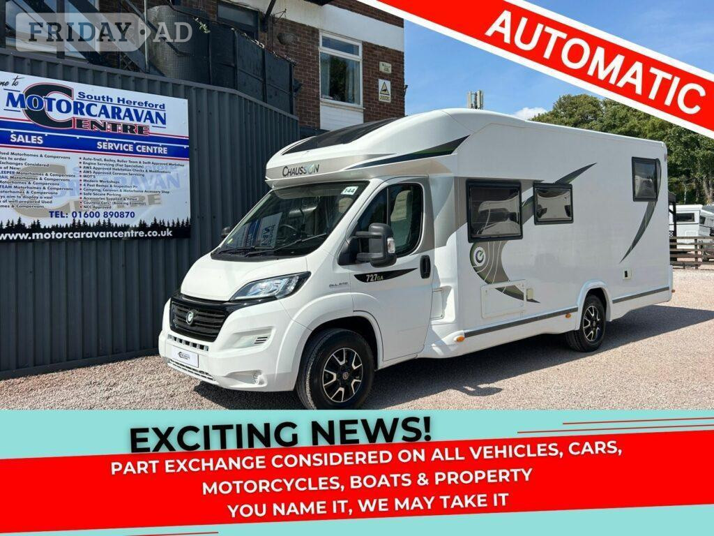 Chausson 727 GA ? Manual 2018 for sale in Whitchurch