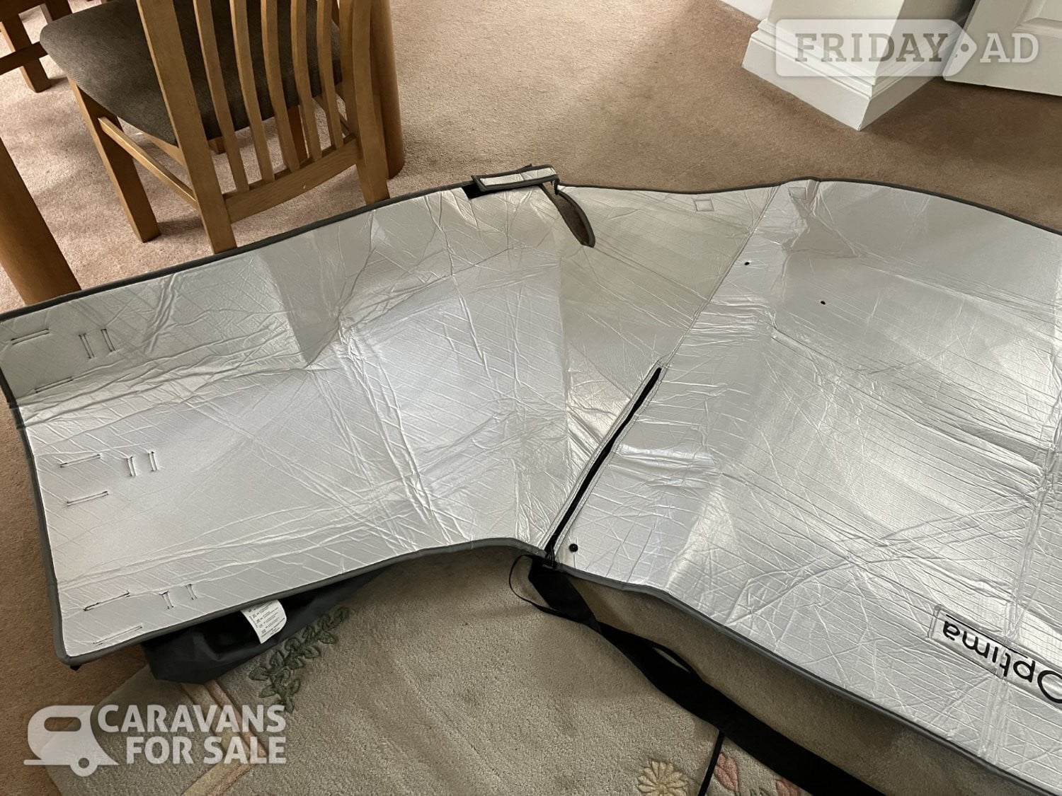 Whitstable Thermal front windscreen cover Ford Transit Custom Hi Top 