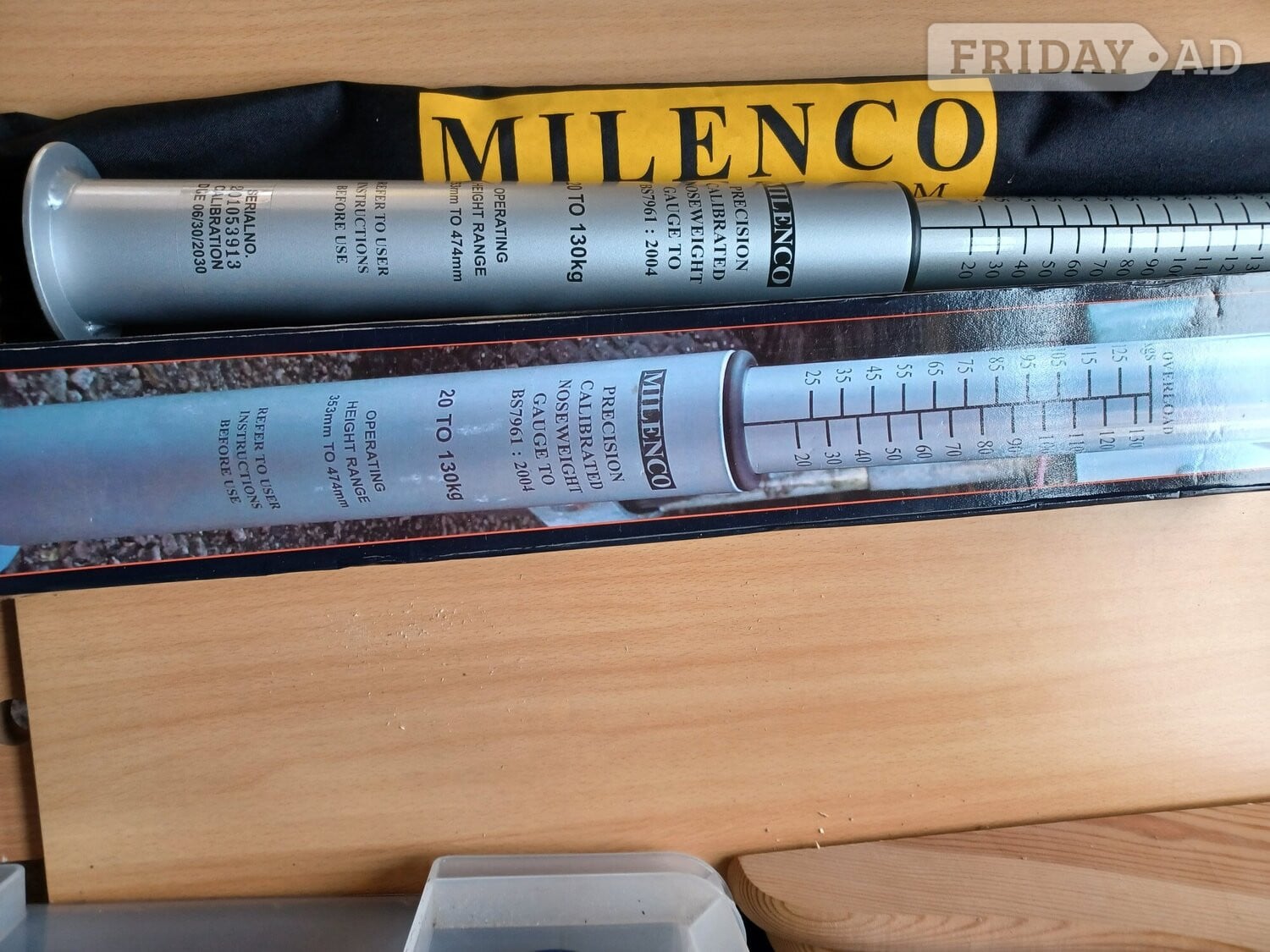 Milenco Noseweight Gauge 20 to 130kg. in Ilkley