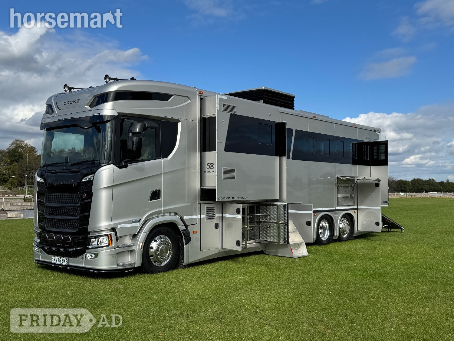 Cooke Platinum - March Delivery -  Scania Horsebox in Crewe