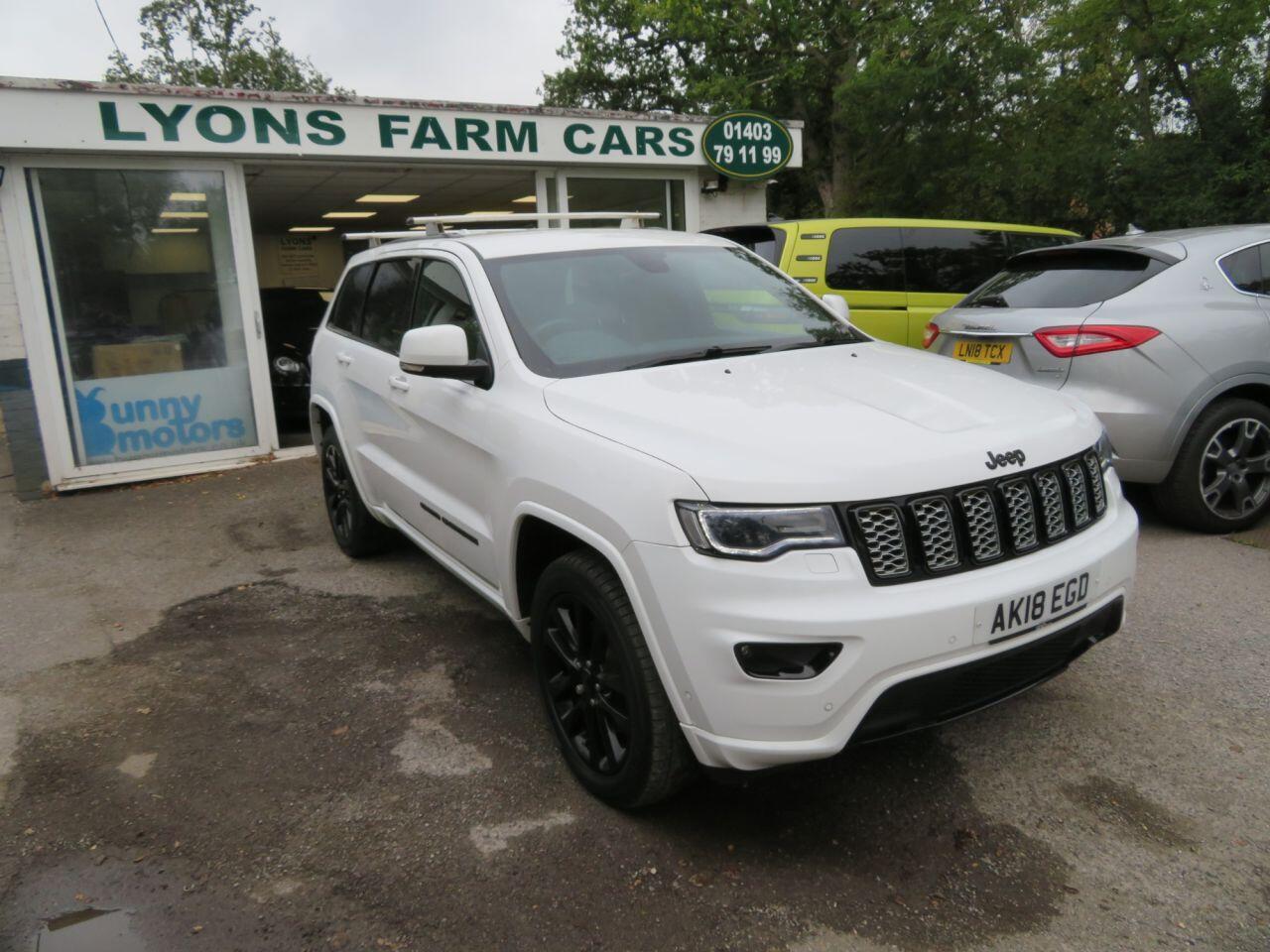 2018 Jeep GRAND CHEROKEE 3.0 V6 MultiJetII Night Eagle 5dr Diesel Automatic 4 Wheel Drive Euro 6 247 BHP in Horsham