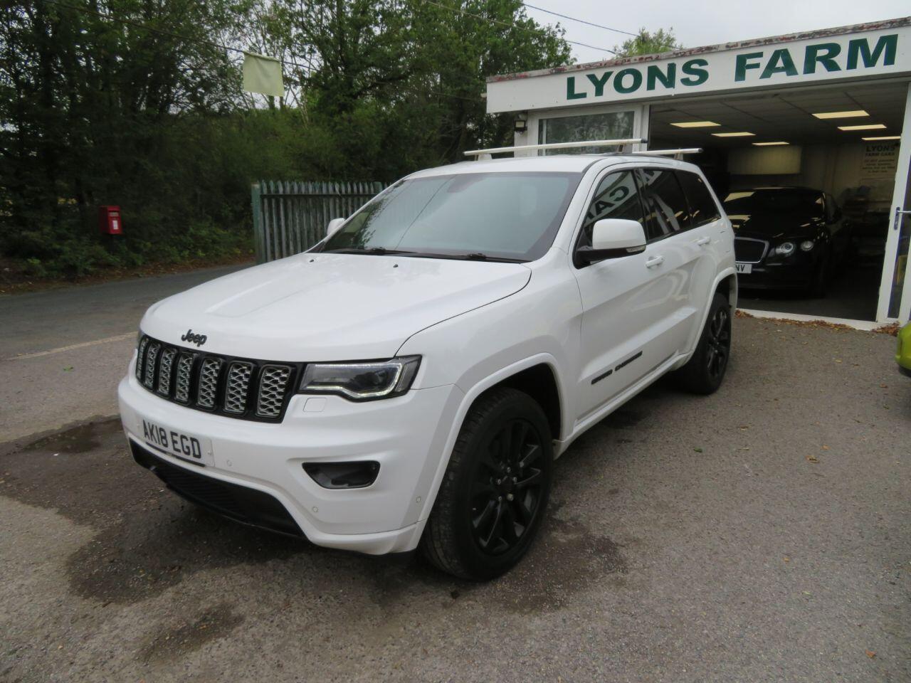 2018 Jeep GRAND CHEROKEE 3.0 V6 MultiJetII Night Eagle 5dr Diesel Automatic 4 Wheel Drive Euro 6 247 BHP - Cars in Horsham