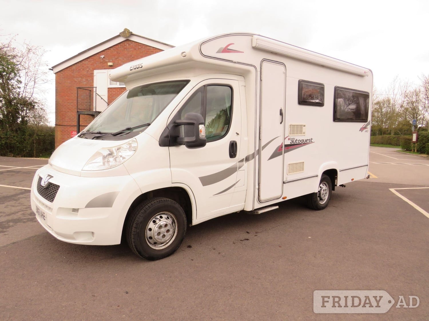 Elddis Autoquest 140 2011 in Southampton