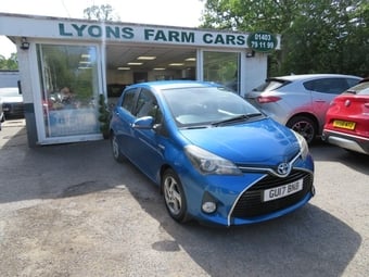 2017 TOYOTA YARIS 1.5 VVT-h Icon Hatchback 5dr Petrol Hybrid E-CVT Euro 6 (s/s) (100 ps)