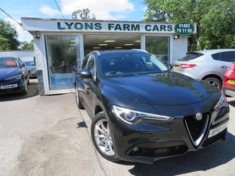 2018 ALFA ROMEO STELVIO 2.2 TD Speciale SUV 5dr Diesel Automatic Q4 All Wheel Drive Euro 6 (s/s) (210 ps) CAMERA + HEATED / MEMORY LEATHER